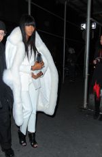 NAOMI CAMPBELL Night Out in New York 02/12/2016