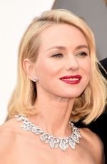 NAOMI WATTS at 88th Annual Academy Awards in Hollywood 02/28/2016