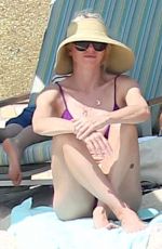 NAOMI WATTS in Bikini on the Beach in Mexico 02/16/2016