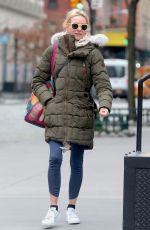 NAOMI WATTS Leaves a Gym in New York 02/23/2016