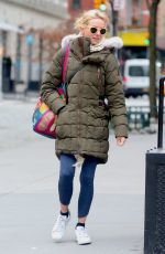 NAOMI WATTS Leaves a Gym in New York 02/23/2016