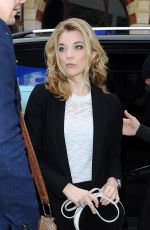 NATALIE DORMER Arrives at Capital Radio in London 02/17/2016
