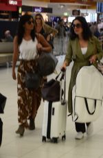 NATALIE IMBRUGLIA and TINA ARENA at Airport in Adelaide 02/13/2016