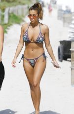 NATASHA OAKLEY and DEVIN BRUGNAB in Bikinis on the Beach in Miami 02/08/2016