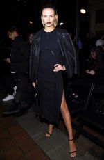 NATASHA POLY at Alexander Wang Fall 2016 Fashion Show in New York 02/13/2016