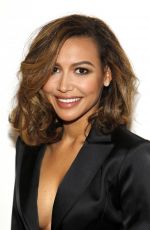 NAYA RIVERA at Christian Siriano Fashion Show at 2016 New York Fashion Week 02/13/2016
