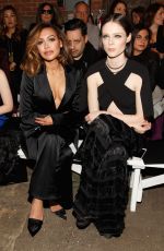 NAYA RIVERA at Christian Siriano Fashion Show at 2016 New York Fashion Week 02/13/2016