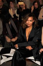 NAYA RIVERA at Christian Siriano Fashion Show at 2016 New York Fashion Week 02/13/2016