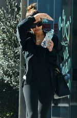 NAYA RIVERA Leaves a Gym in Los Angeles 02/01/2016