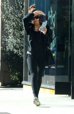 NAYA RIVERA Leaves a Gym in Los Angeles 02/01/2016