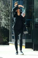 NAYA RIVERA Leaves a Gym in Los Angeles 02/01/2016