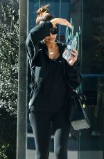 NAYA RIVERA Leaves a Gym in Los Angeles 02/01/2016