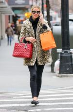 NICKY HILTON Out Shopping in New York 02/04/2016