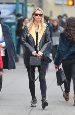 NICKY HULTON Out Shopping in Soho in New York 01/05/2016