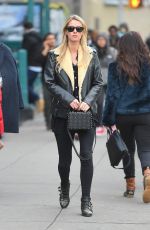 NICKY HULTON Out Shopping in Soho in New York 01/05/2016