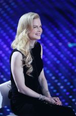NICOLE KIDMAN at 66th Sanremo Music Festival 02/10/2016