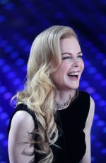 NICOLE KIDMAN at 66th Sanremo Music Festival 02/10/2016