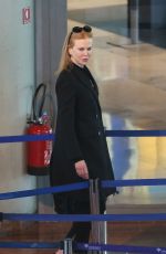 NICOLE KIDMAN at Airport in Nice 02/11/2016