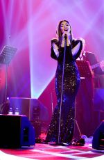 NICOLE SCHERZINGER Performs at Glock Horse Performance Centre in Vienna 01/31/2016
