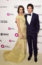 NIKKI REED at Elton John Aids Foundation’s Oscar Viewing Party in West Hollywood 02/28/2016