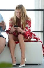 NINA AGDAL at SI Swimsuit 2016 Swim Beach in Miami 02/18/2016
