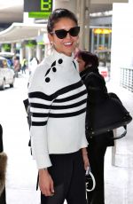 NINA DOBREV at Pearson International Airport in Toronto 02/19/2016