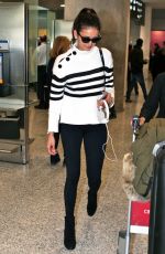 NINA DOBREV at Pearson International Airport in Toronto 02/19/2016