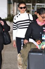 NINA DOBREV at Pearson International Airport in Toronto 02/19/2016