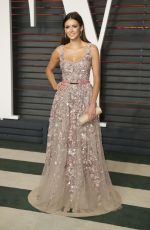 NINA DOBREV at Vanity Fair Oscar 2016 Party in Beverly Hills 02/28/2016