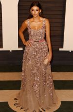 NINA DOBREV at Vanity Fair Oscar 2016 Party in Beverly Hills 02/28/2016
