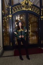 NINA DOBREV Heading to Super Bowl 50 in San Francisco 02/07/2016