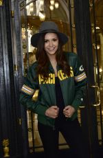 NINA DOBREV Heading to Super Bowl 50 in San Francisco 02/07/2016