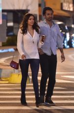 NINA DOBREV Out and About in West Hollywood 02/18/2016