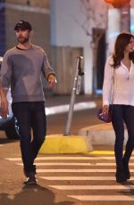 NINA DOBREV Out and About in West Hollywood 02/18/2016