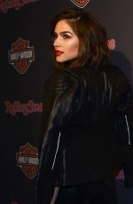 OLIVIA CULPO at Harley-Davidson Celebrates Black Label Collection with Rolling Stone in New York 02/10/2016