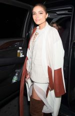OLIVIA CULPO Leaves Prabal Gurung 2016 Fashion Show in New York 02/15/2016
