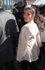 OLIVIA MUNN Arrives at Super Bowl 50 in San Francisco 02/07/2016