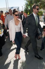 OLIVIA MUNN Arrives at Super Bowl 50 in San Francisco 02/07/2016
