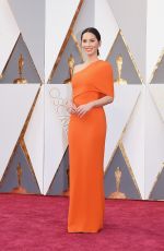 OLIVIA MUNN at 88th Annual Academy Awards in Hollywood 02/28/2016