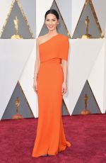 OLIVIA MUNN at 88th Annual Academy Awards in Hollywood 02/28/2016