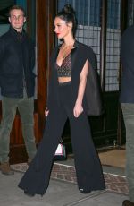 OLIVIA MUNN Night Out in New York 01/14/2016