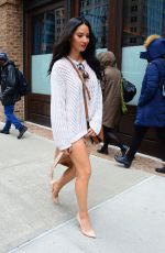 OLIVIA MUNN Out and About in New York 02/17/2016
