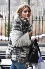 OLIVIA PALERMO Arrives at Her Apartment in New York 02/01/2016