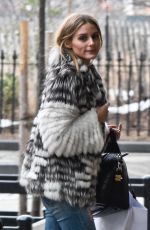 OLIVIA PALERMO Arrives at Her Apartment in New York 02/01/2016