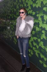 OLIVIA PALERMO at Amelia Wickstead Fashion Show in London 02/20/2016