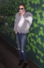 OLIVIA PALERMO at Amelia Wickstead Fashion Show in London 02/20/2016