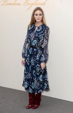 OLIVIA PALERMO at Burberry Prorsum Womenswear Catwalk Show in London 02/22/2016