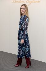 OLIVIA PALERMO at Burberry Prorsum Womenswear Catwalk Show in London 02/22/2016