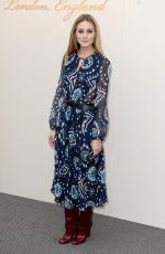 OLIVIA PALERMO at Burberry Prorsum Womenswear Catwalk Show in London 02/22/2016