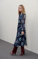 OLIVIA PALERMO at Burberry Prorsum Womenswear Catwalk Show in London 02/22/2016